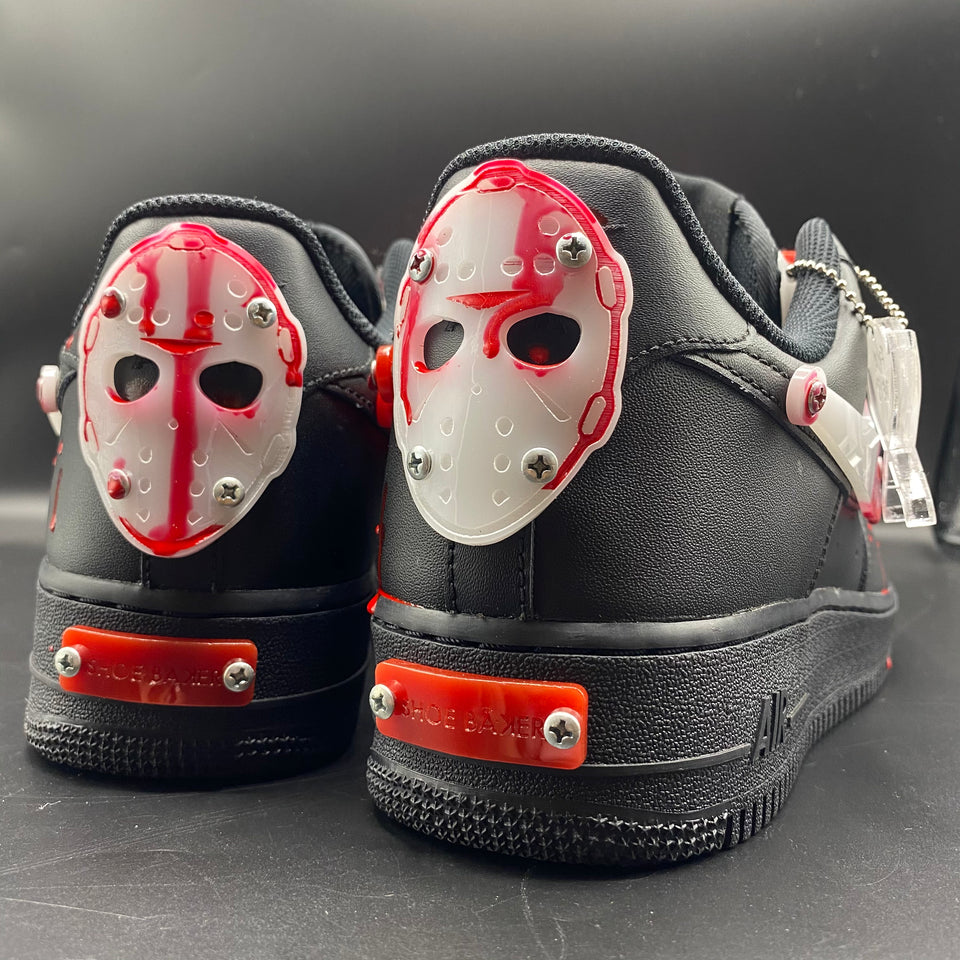 Jason Voorhees OG Mask Heel Tab - Acrylic Paneling