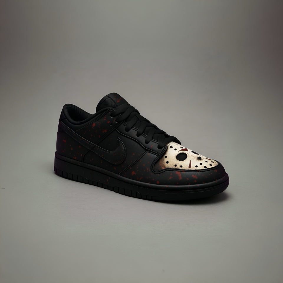 Custom Friday the 13th Themed Nike Dunks – Limited to 25 Spots