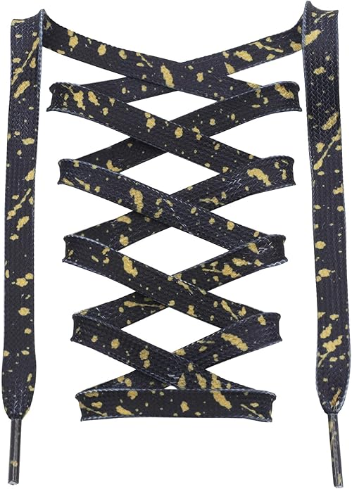 Black Brown - Splatter Laces