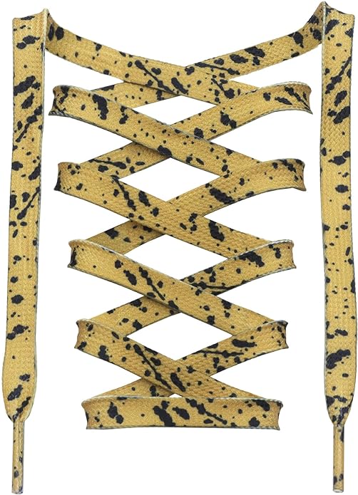 Brown Black - Splatter Laces