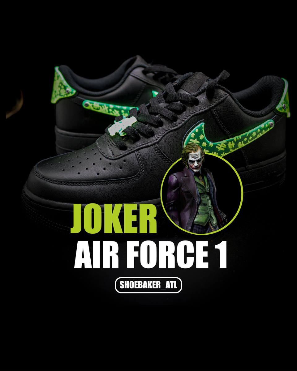 Custom Joker Air Force 1 – Embrace the Madness