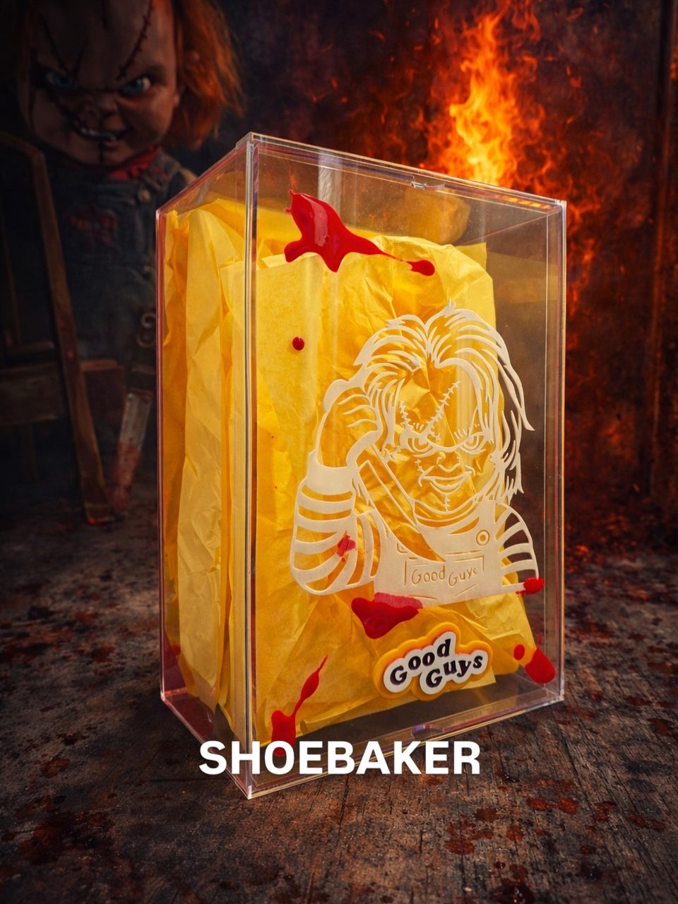 Childs Play Inspired Sneaker Display