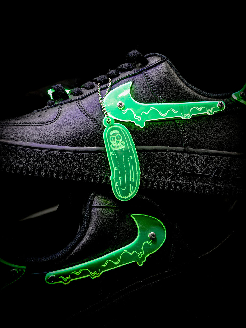 Custom Rick and Morty Air Force 1 DIY Craft Kit