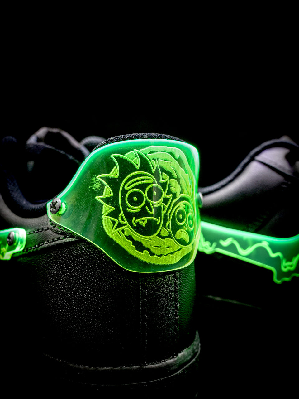 Custom Rick and Morty Air Force 1 DIY Craft Kit