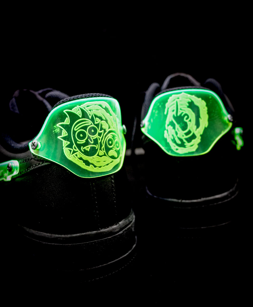 Custom Rick and Morty Air Force 1 DIY Craft Kit