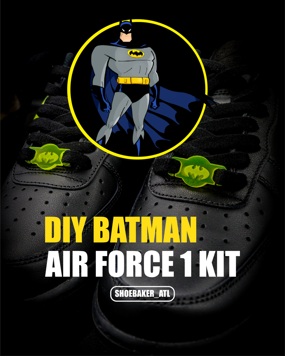 Custom Batman Air Force 1 DIY Craft Kit