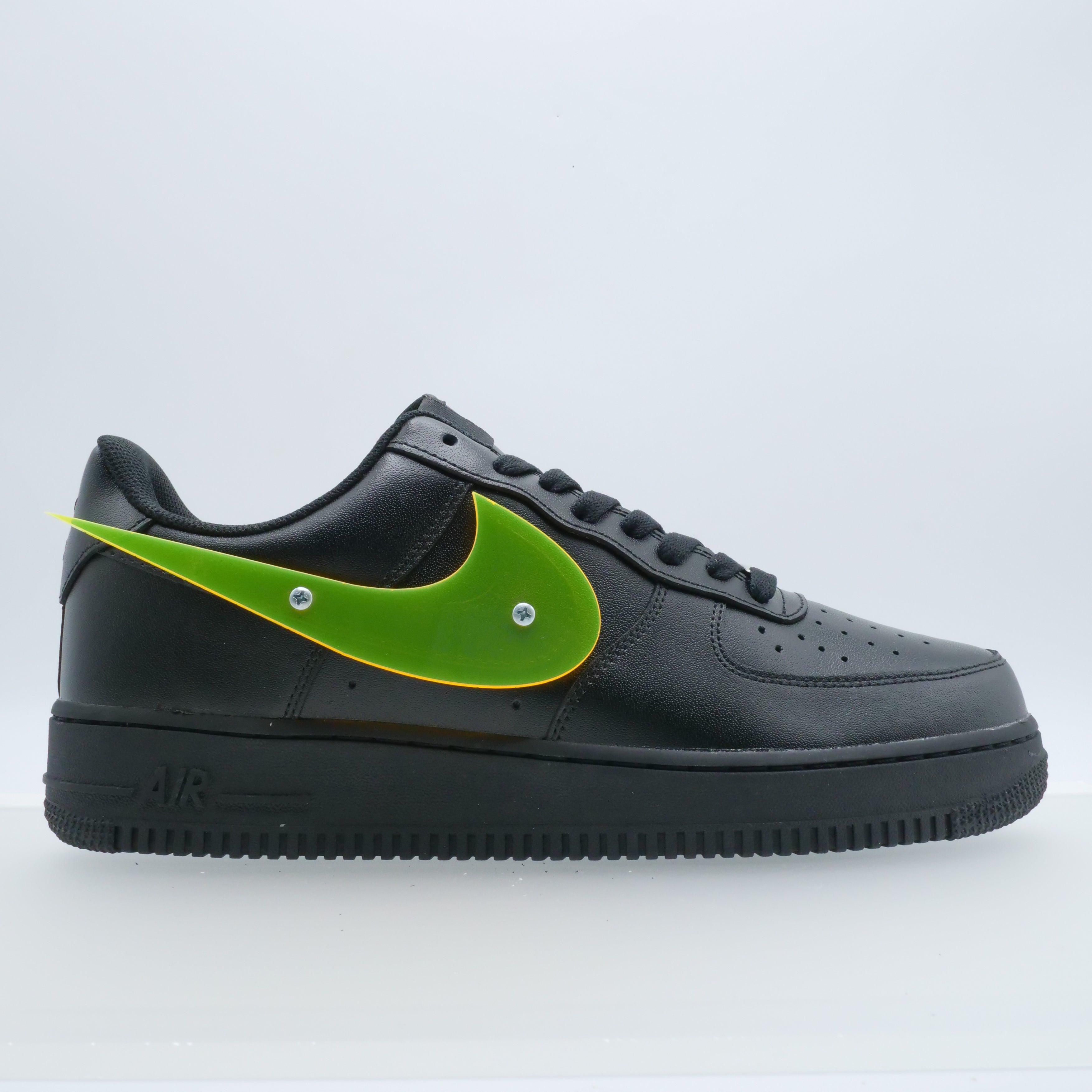 Fluorescent Yellow Voorhee AF1 Custom Kit – Shoe Baker ATL