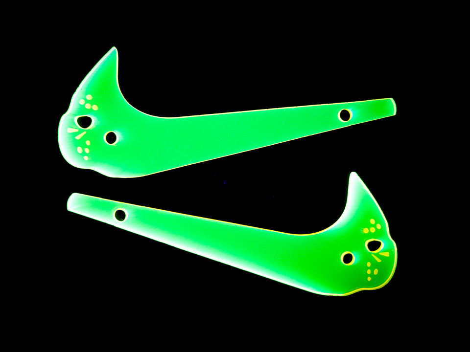 Fluorescent Green Voorhee AF1 Custom Kit