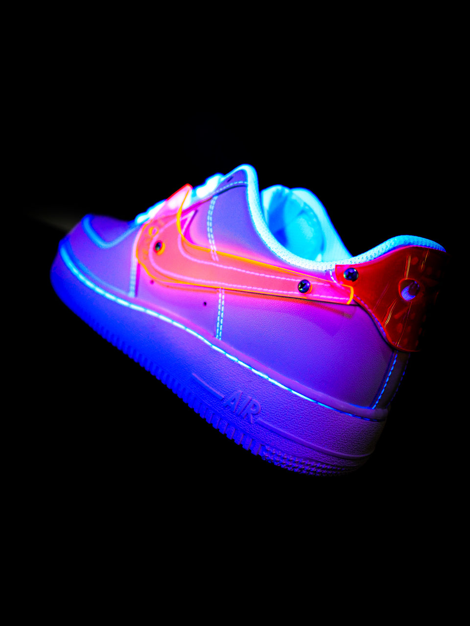 Fluorescent Yellow Voorhee AF1 Custom Kit